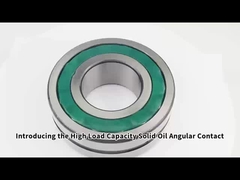 円滑な動作 深溝ボールベアリング 固体オイルベアリング 高負荷容量 密閉設計