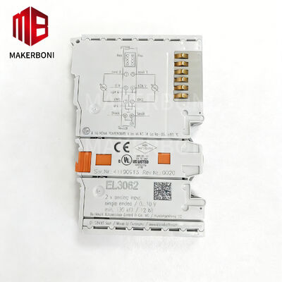 Beckhoff EL3062 2チャンネルアナログ入力端子、0～10V範囲、12ビット分解能